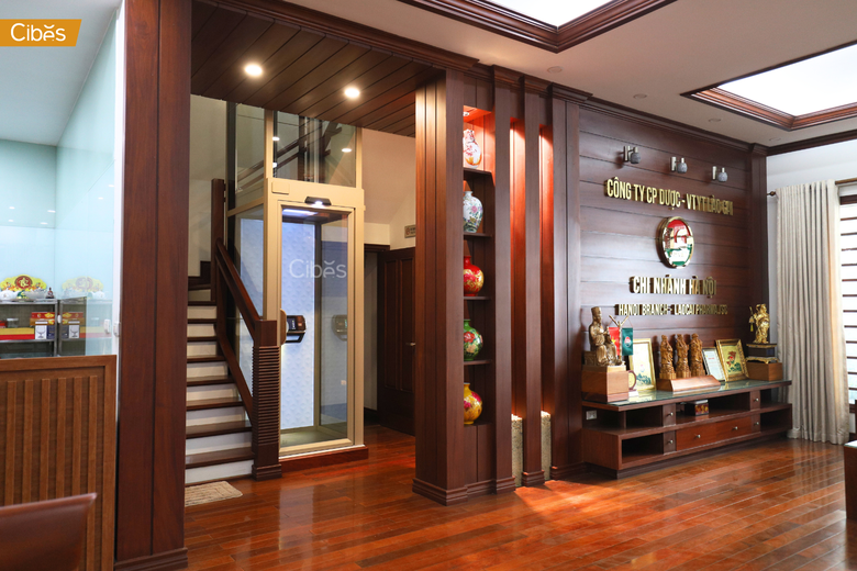 Sau khi lắp đặt thang máy không hố pit Cibes